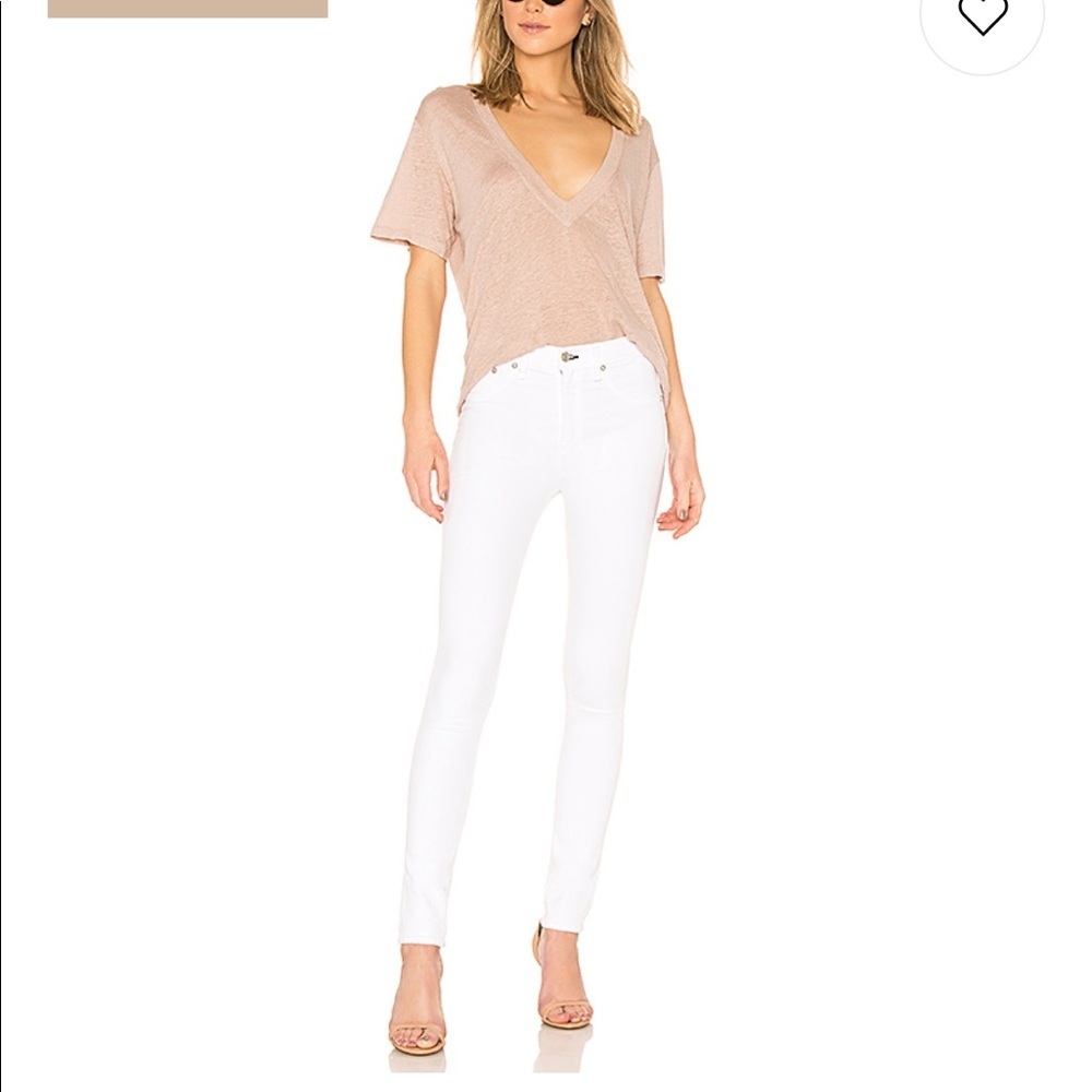 NEW • Rag & Bone • Skinny Jeans Blanc White